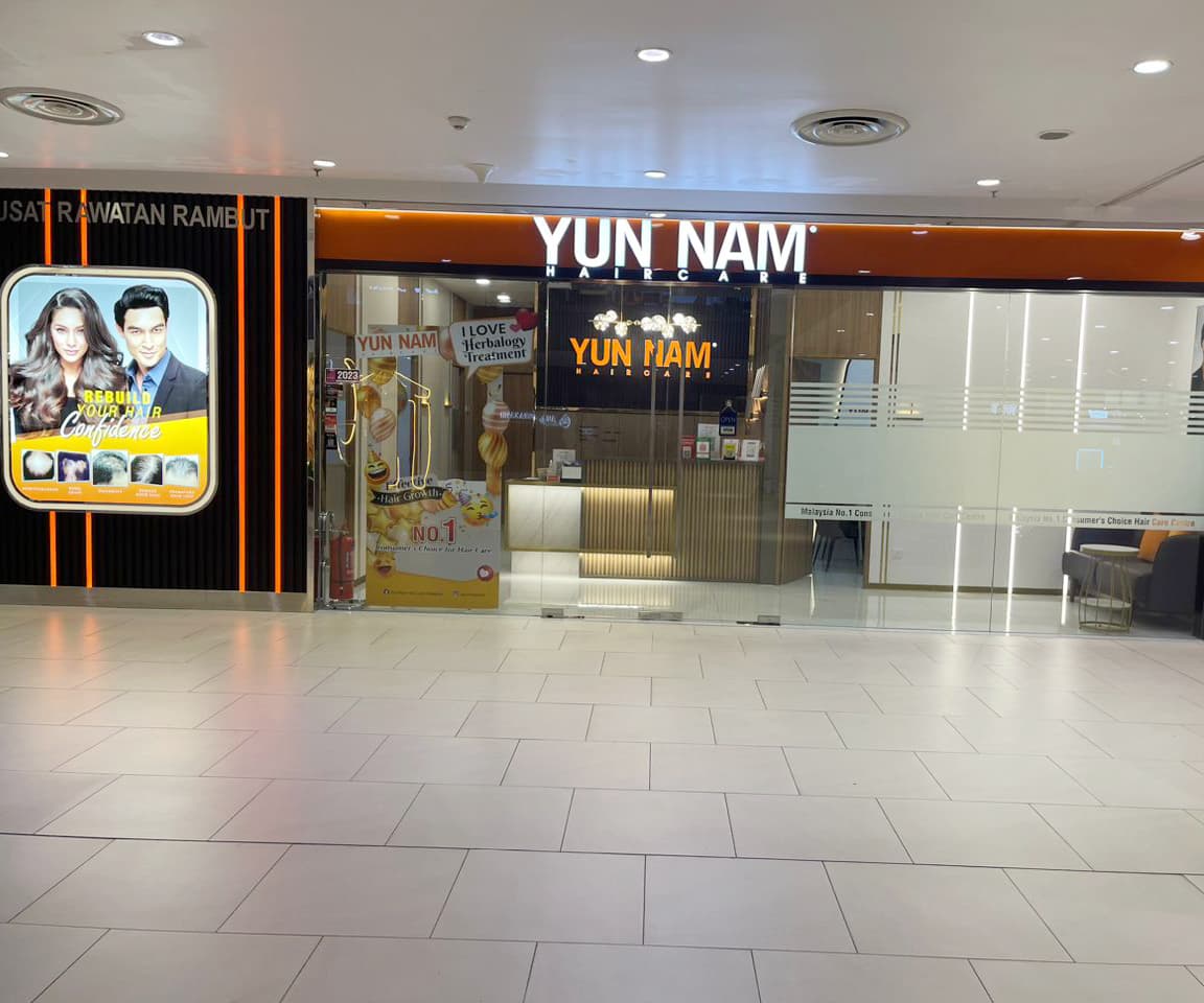 Yun Nam Hair Care Paradigm Mall JB | M'sia Most Effective Hair Growth Expert 1