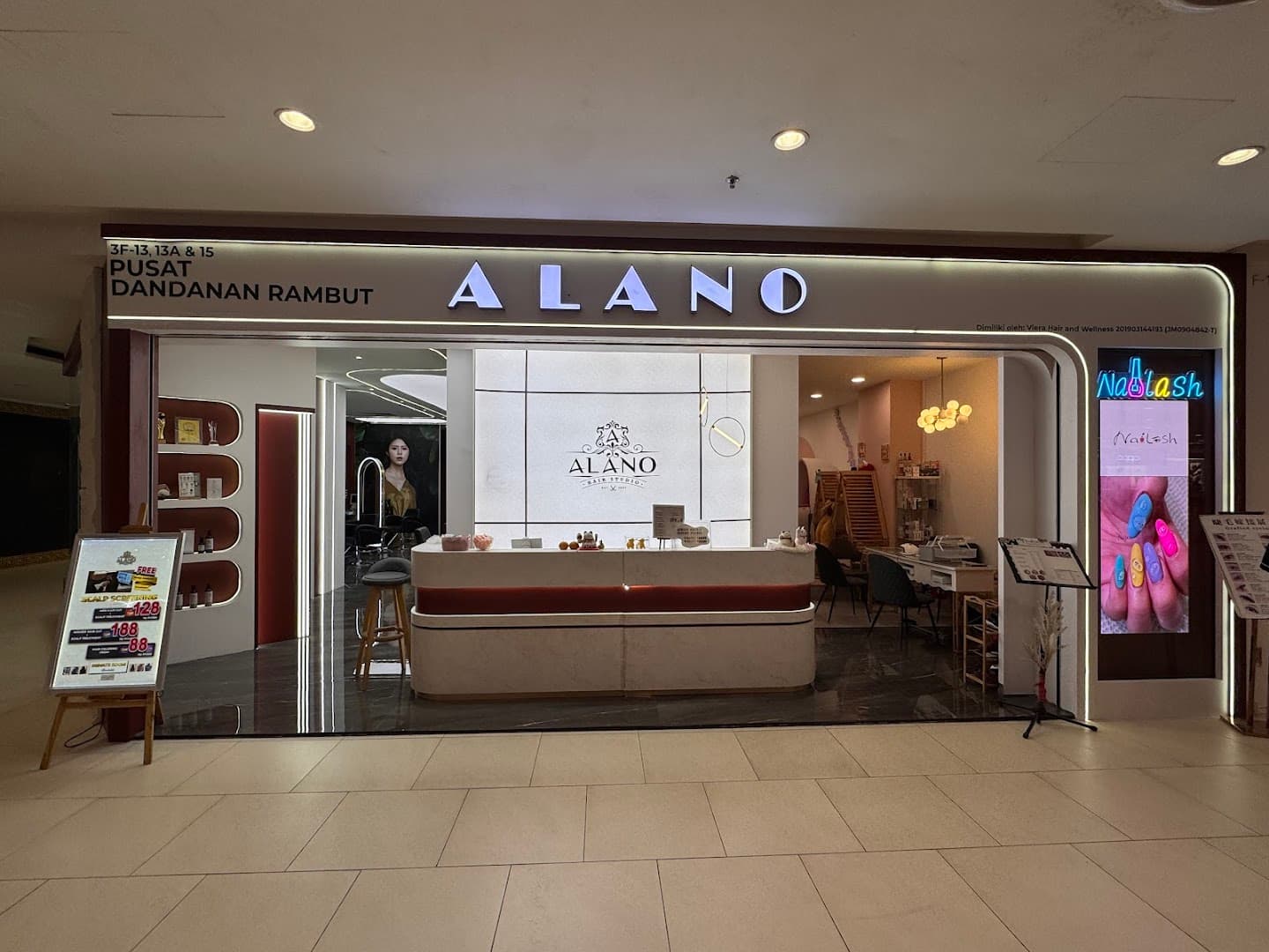 Alano Hair Studio Paradigm Mall JB 1